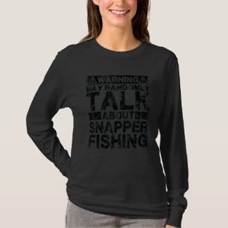 Warnung kann über den Fischfang von Süßholzfisch s T-Shirt