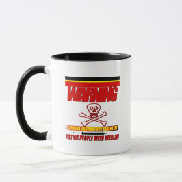 WARNUNG KLINISCHER LABRADOR WISSENSCHAFTLICHER STI TASSE