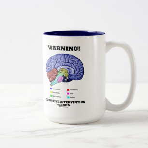 Warnung! Kognitive Intervention benötigt Zweifarbige Tasse