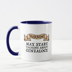 Warnung! Könnte anfangen, über Genealogie zu sprec Tasse