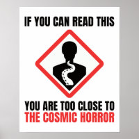 Warnung Kosmischer Horror Cthulhu Lovecraft
