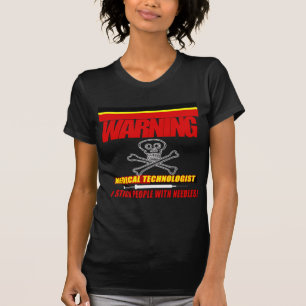 WARNUNG - MT - ICH STICKE MENSCHEN MIT NEEDLEN! T-Shirt