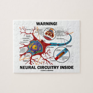 Warnung! Neurales Schaltkreis-Innere Puzzle