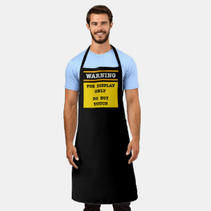 Warnung nur bei Anzeige keine Touch Schürze