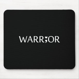 Warnung oder Bewusstsein für psychische Gesundheit Mousepad