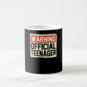 Warnung Offizieller Teenager-Geschenk Kaffeetasse