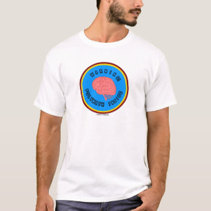 Warnung! Polymath Inside (Gehirnanatomie-Logo) T-Shirt