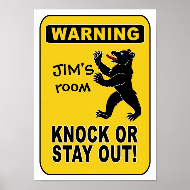 Warnung Poster - anpassen! (Vorne)