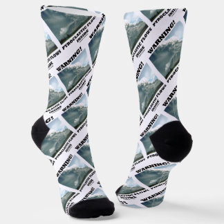 Warnung! Pyroklastische Ströme innerhalb des Vulka Socken