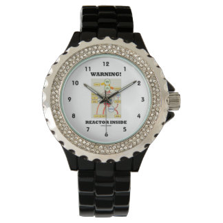Warnung! Reaktorinnenseite (Nuklearer Power-Reakto Armbanduhr