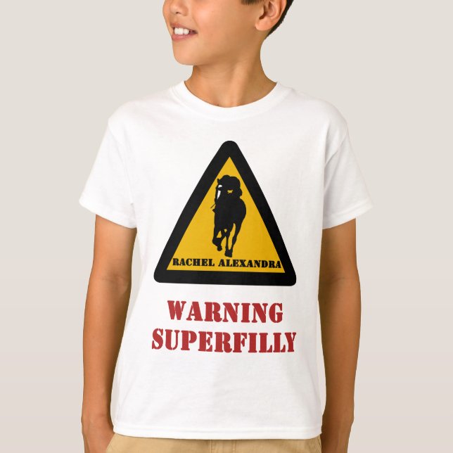 Warnung Superfilly - Rachel Alexandra T - Shirt (Vorderseite)
