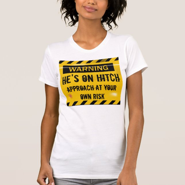 Warnung T-Shirt (Vorderseite)