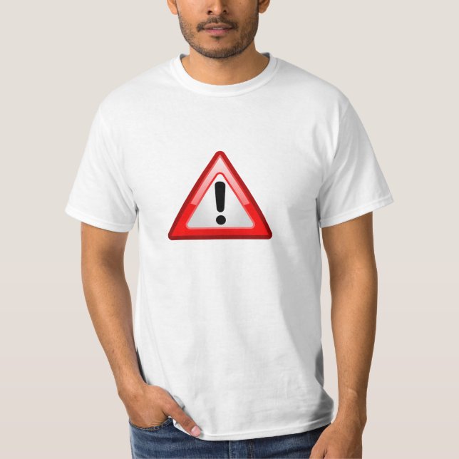 Warnung! T-Shirt (Vorderseite)