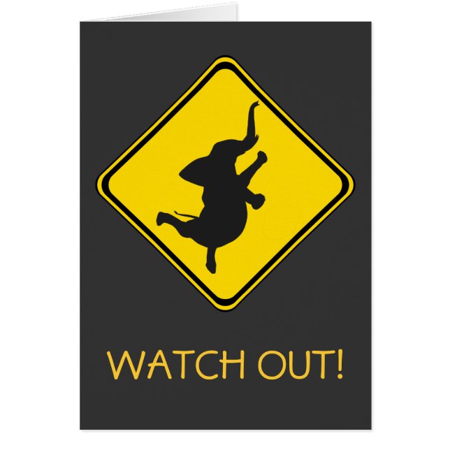 Warnung: Tanzt Elefant Xing! (Vorne)