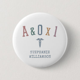 Warnung und Orientierung an Person A&OX1 Krankenge Button