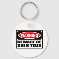Warnung vor dem BEWEIST SHIH TZUS Schlüsselkette