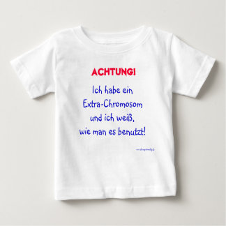 Warnung vor dem Kind Baby T-shirt