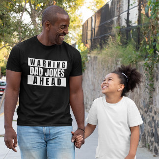 Warnung vor Vater Jokes Ahead T-Shirt