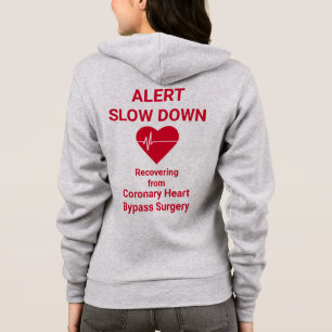 Warnungen nach unten von der Operation abklingen, Hoodie