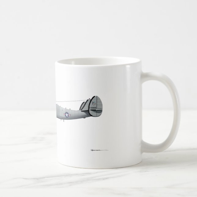 Warnungs-Stern "Dreiergruppen-Nickel " Lockheeds Kaffeetasse (Rechts)