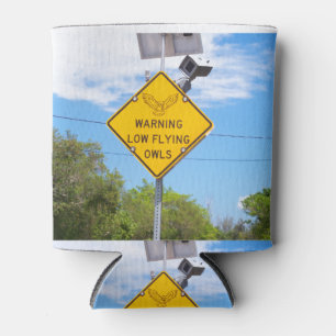 Warnzeichen für niedrige Fliegenklingeln Dosenkühler