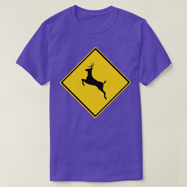 Warnzeichen für Straßenhändler T-Shirt (Design vorne)