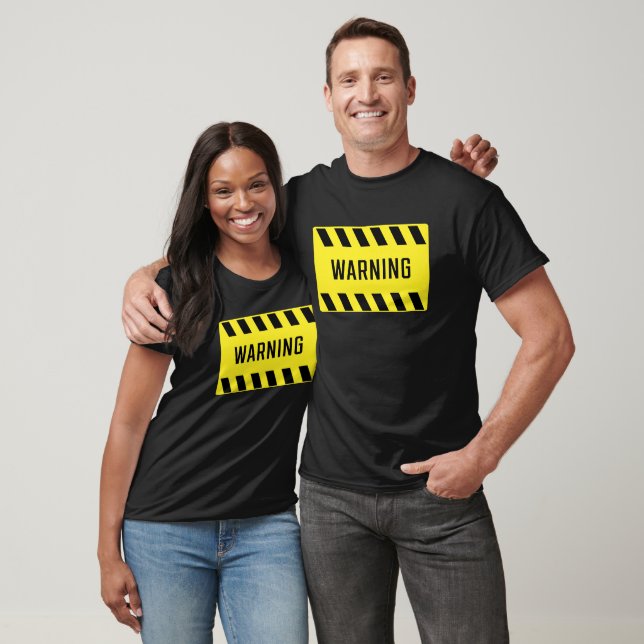 Warnzeichen T-Shirt (Unisex)