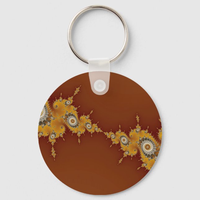 Warp - Fraktal Schlüsselanhänger (Vorderseite)