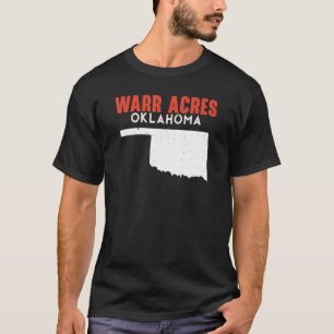Warr Acres USA Staat America Travel Oklahoman T-Shirt