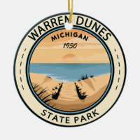 Warren Dunes Staat Park Michigan Vintag