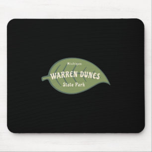 Warren Dunes State Park Michigan Herbstlaub Urlaub Mousepad
