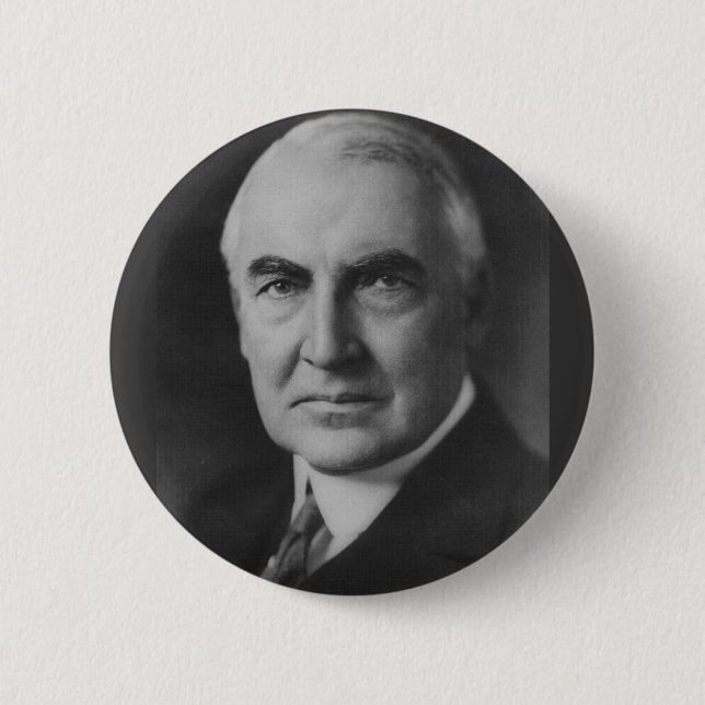Warren G. Harding 29 Button (Vorderseite)