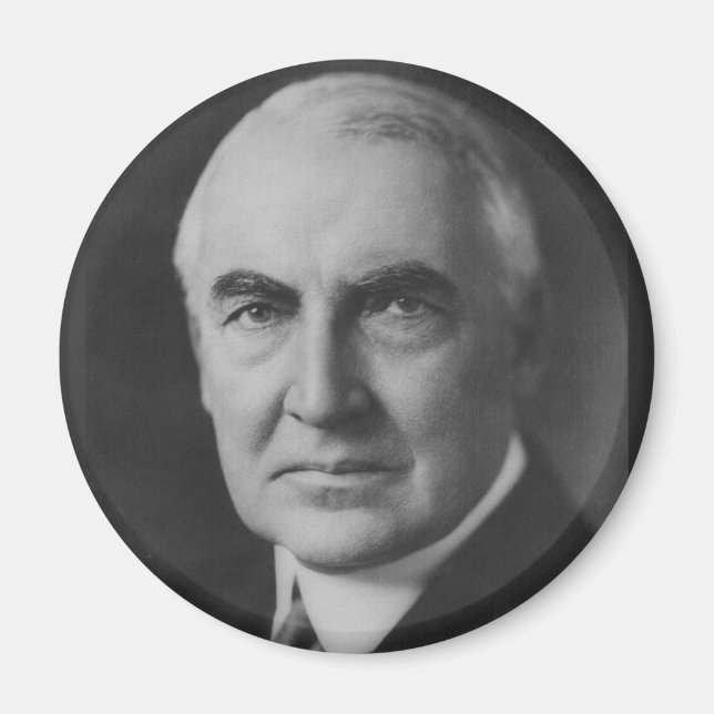 Warren G. Harding 29 Magnet (Vorne)
