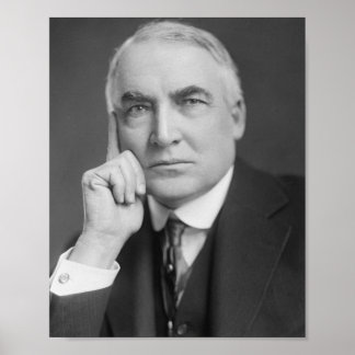 Warren G. Harding Poster