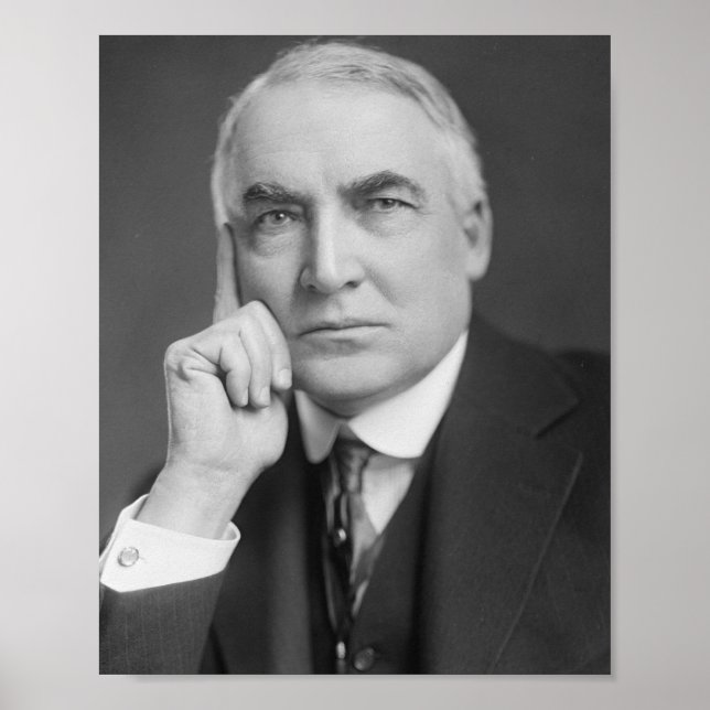 Warren G. Harding Poster (Vorne)