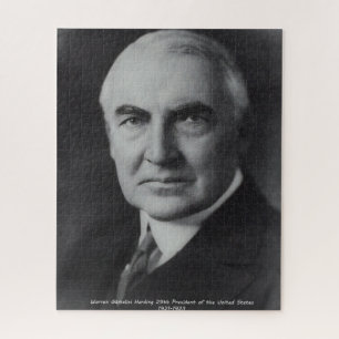 Warren Gamaliel Harding 29. US-Präsident Puzzle