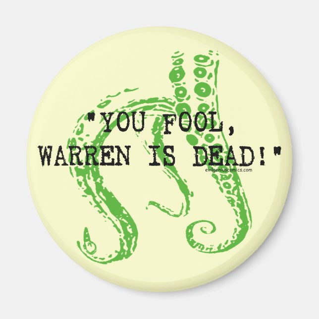 Warren ist tot H. P. Lovecraft Magnet (Vorne)