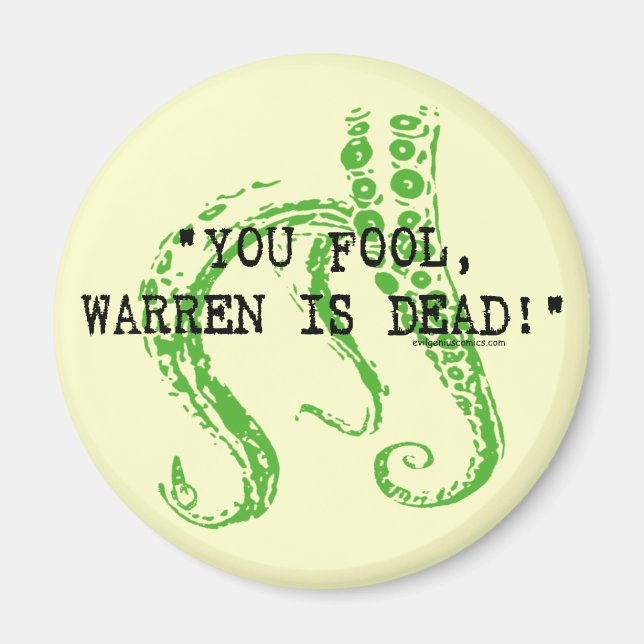 Warren ist tot H. P. Lovecraft Magnet (Vorne)