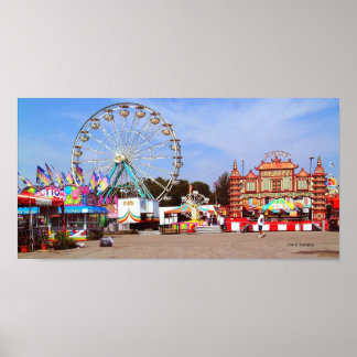 Warren Landkreis A&L Fair Midway Poster