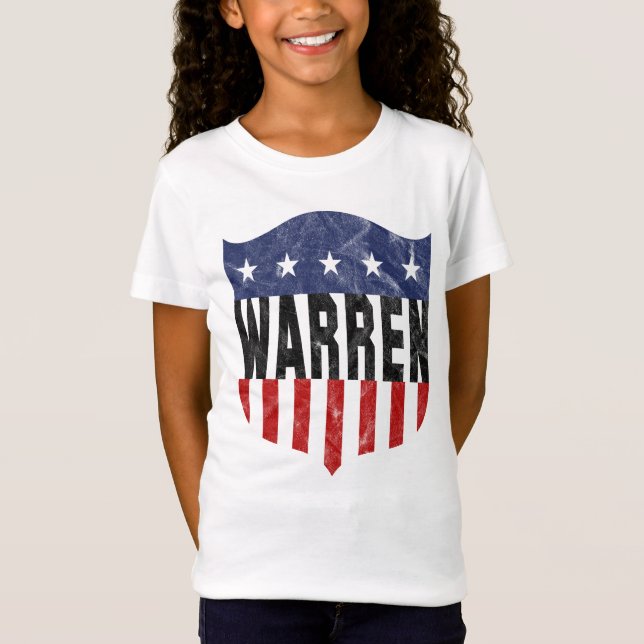 WARREN US Flagge T-Shirt (Vorderseite)