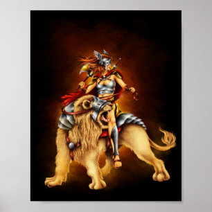 Warrian Lion Tamer Battle Poster