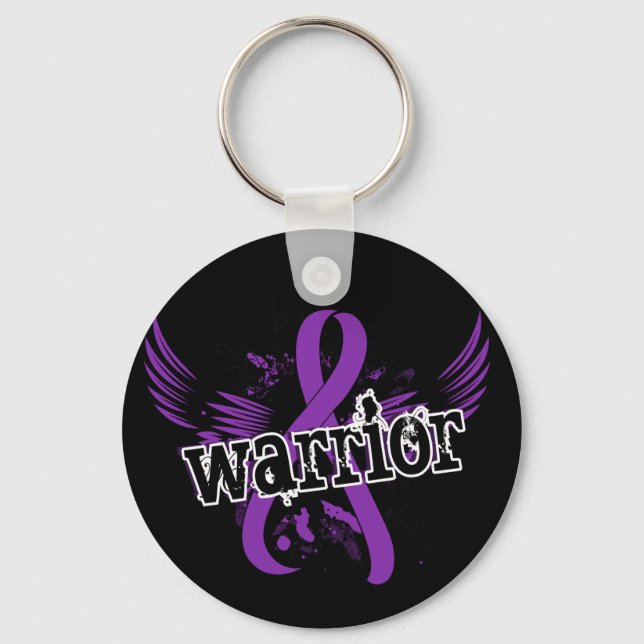 Warrior 16 Morbus Crohn Schlüsselanhänger (Vorderseite)