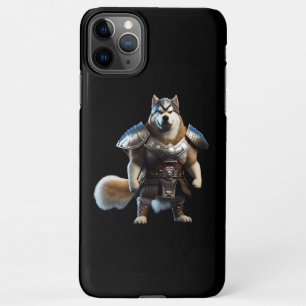Warrior Alaskan Malamute Dog, Militär Alaskan Dog iPhone 11Pro Max Hülle