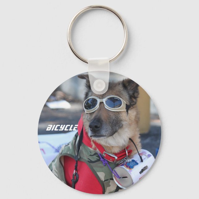 Warrior Bicycle Schlüsselanhänger (Vorderseite)