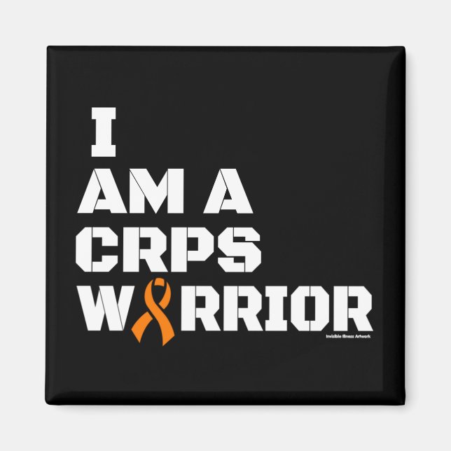 Warrior/Block/I Am...CRPS Magnet (Vorne)