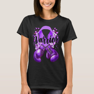 Warrior Boxhandschuhe Lila Band Lupus T-Shirt