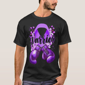 Warrior Boxhandschuhe Lila Band Lupus T-Shirt