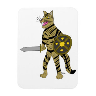 Warrior Cat Magnet