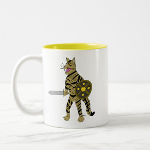 Warrior Cat Zweifarbige Tasse