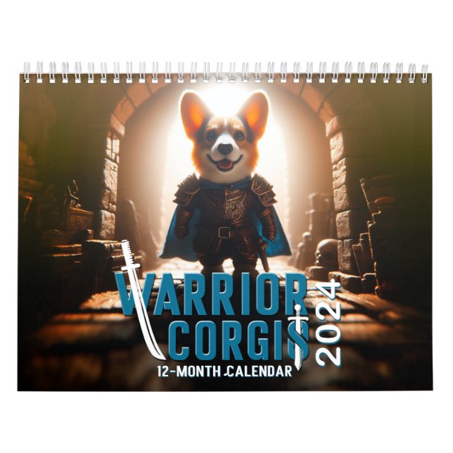 Warrior Corgis Kalender (Titelbild)